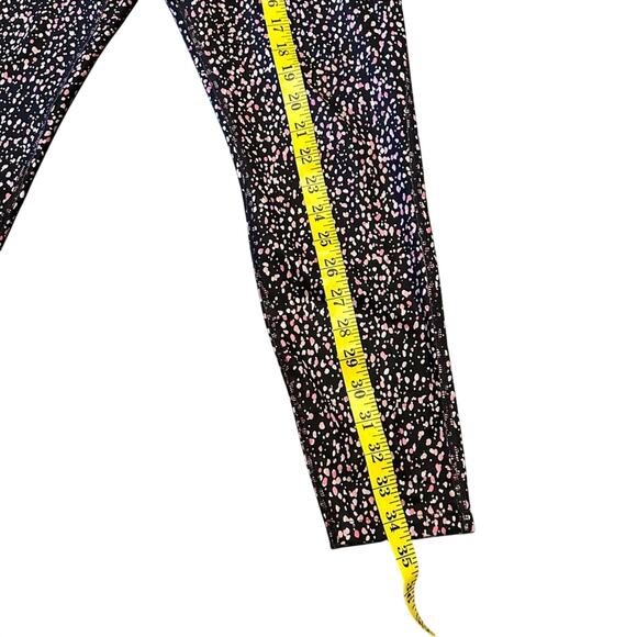 Nanette Lepore Workout leggings, with multi color dot design, size small - Picture 6 of 8